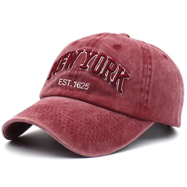 3D New York Embroidery Cap