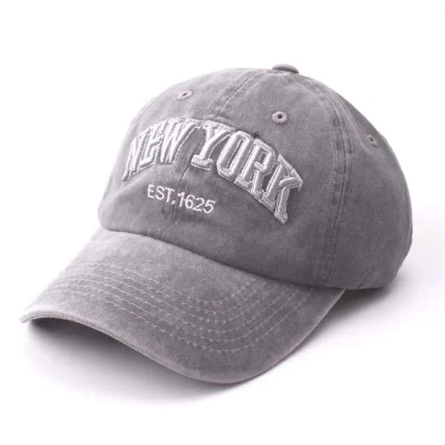 3D New York Embroidery Cap