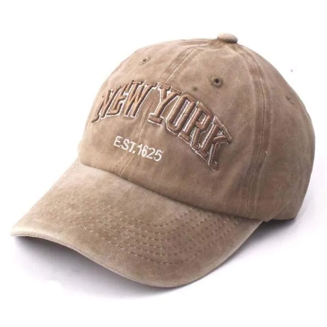 3D New York Embroidery Cap