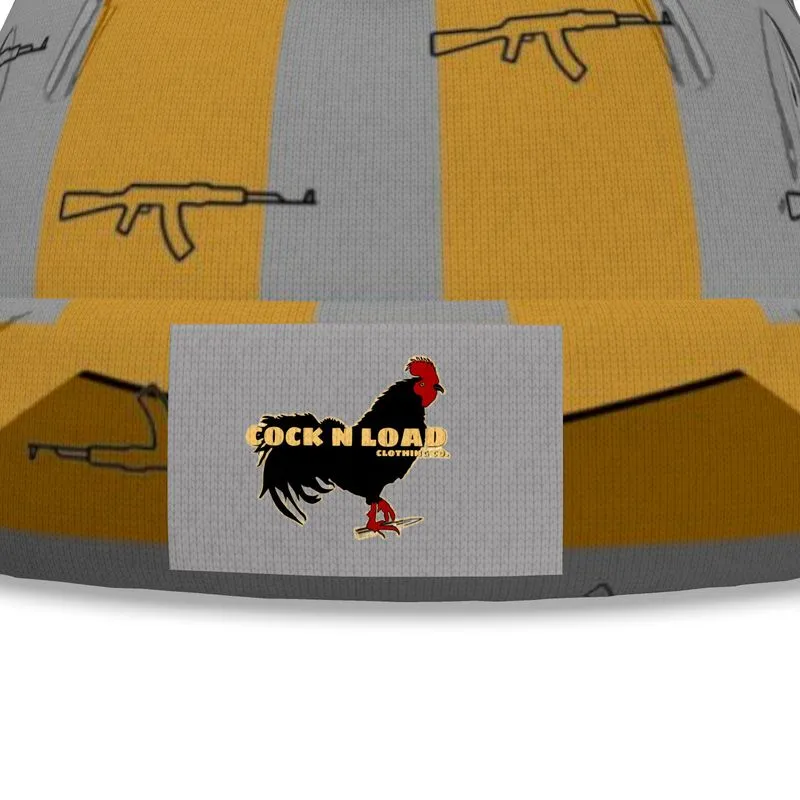 #451 cocknload Designer Beanie