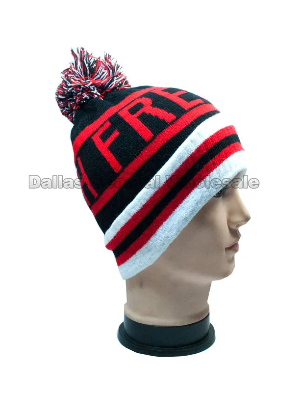 Adults Knitted Skull Beanie Caps Wholesale