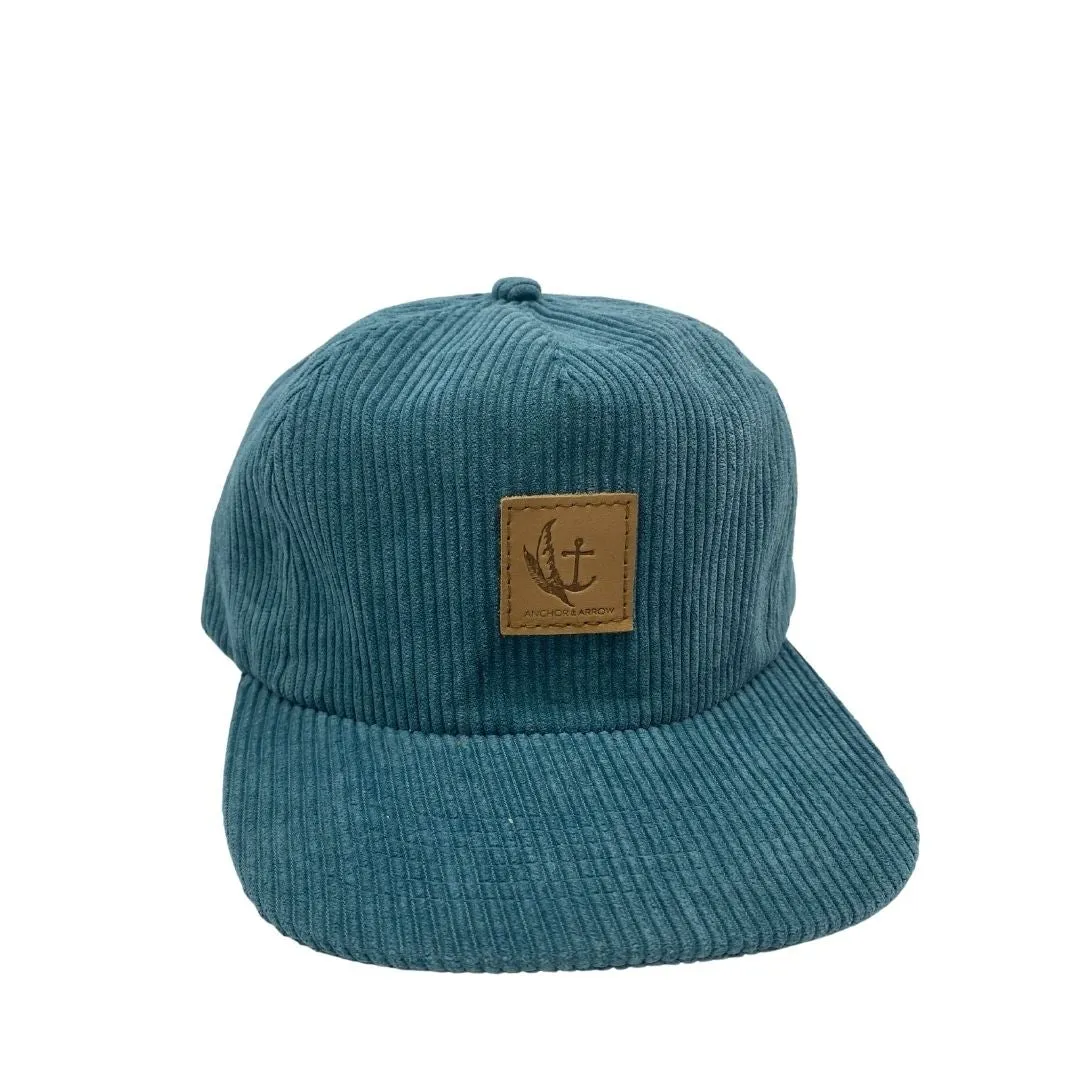 Anchor & Arrow - Cord Hat | Teal