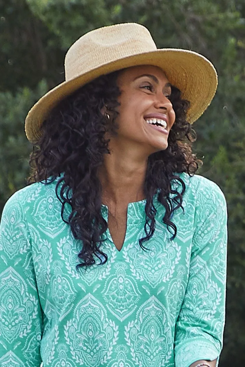 Avery Raffia Fedora | Natural