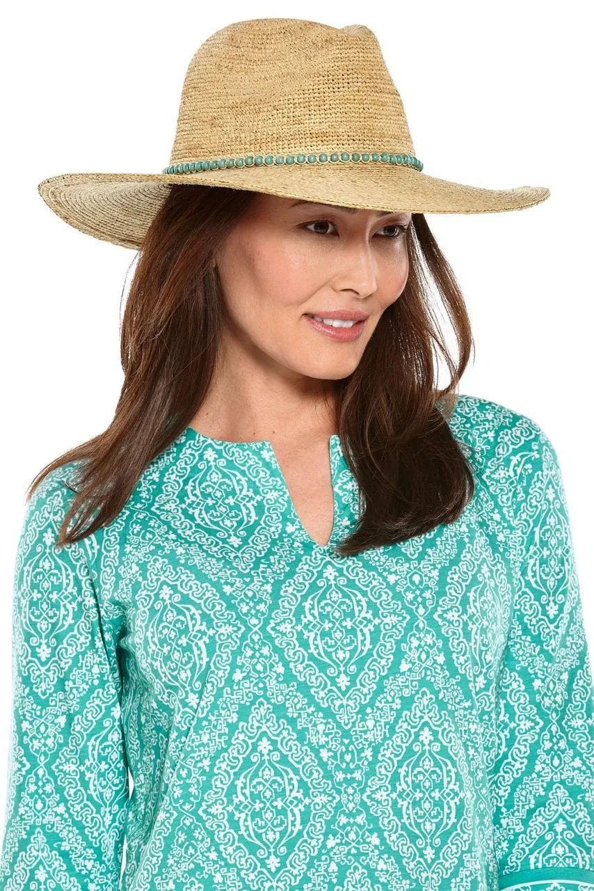 Avery Raffia Fedora | Natural