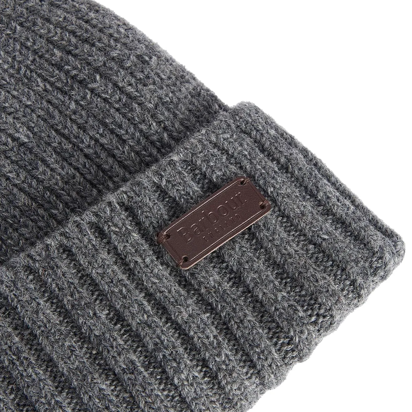 Barbour Carlton Beanie Hat Grey