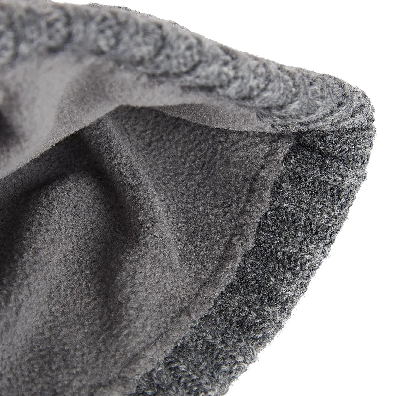 Barbour Carlton Beanie Hat Grey