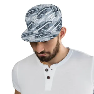Blue Wind Unisex Classic Snapbacks