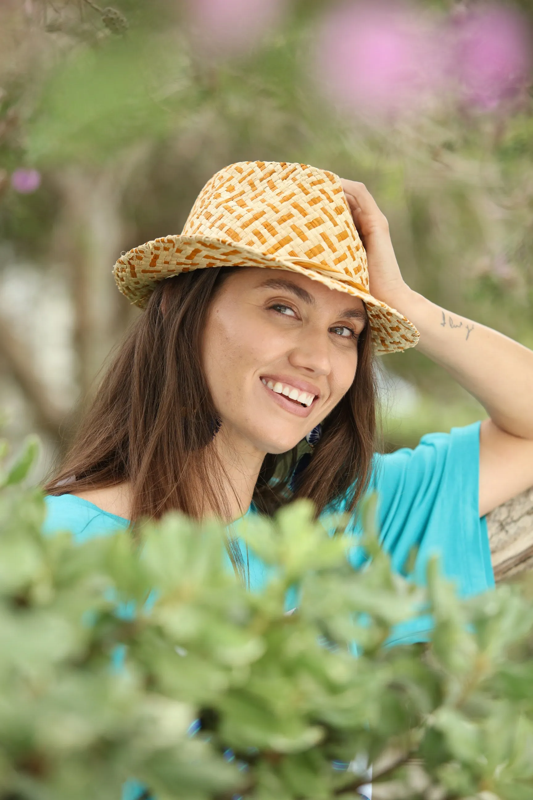 Charlie - Unisex Fedora Woven Straw Sun Hats