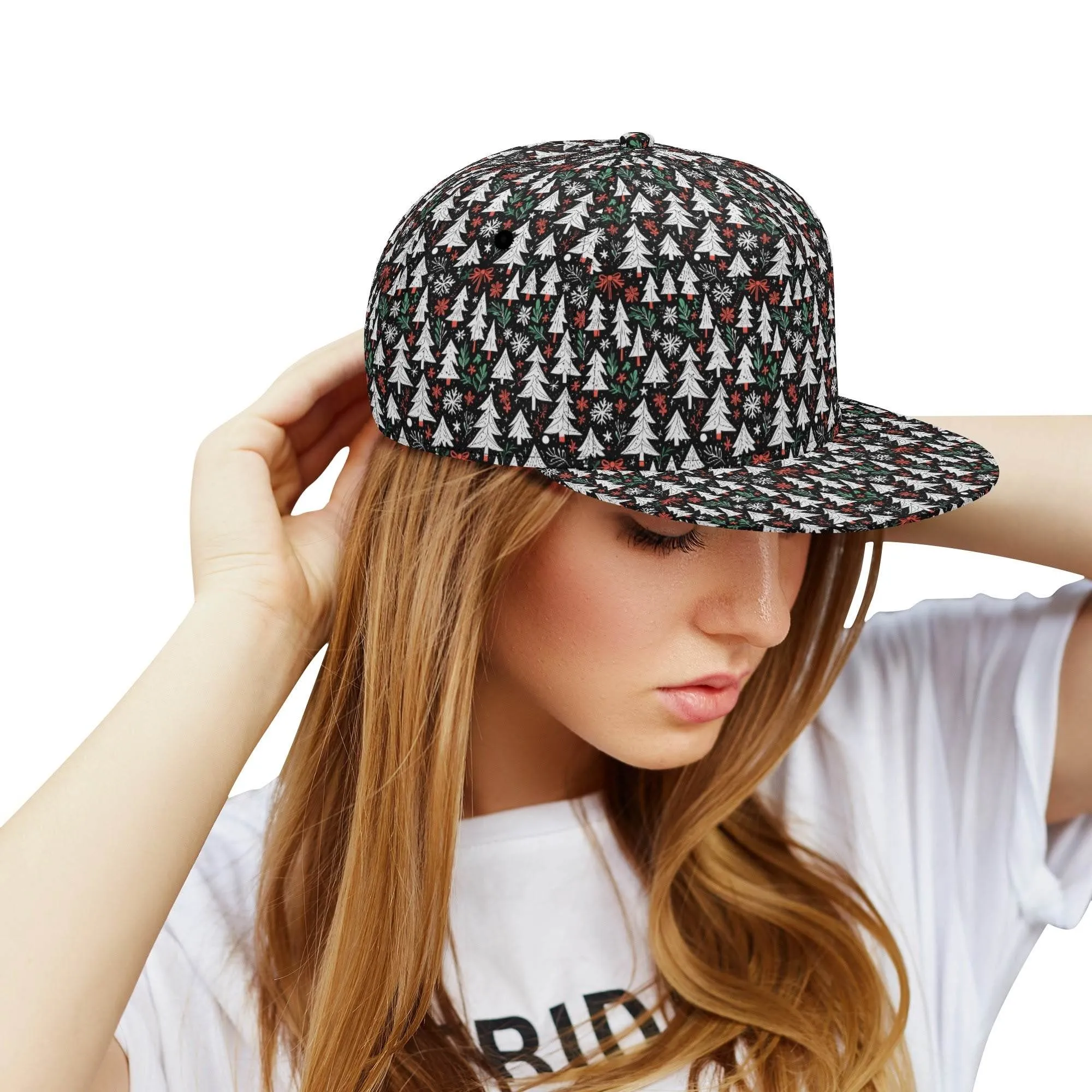 Christmas Tree Unisex Classic Snapbacks
