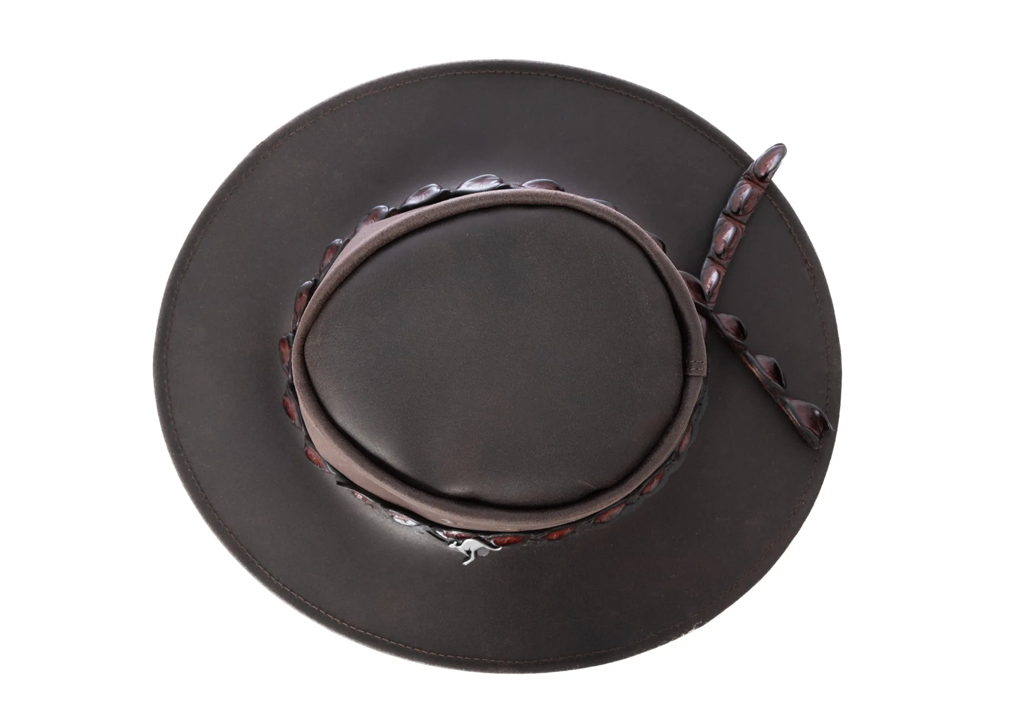 Crocodile Skin Hatband
