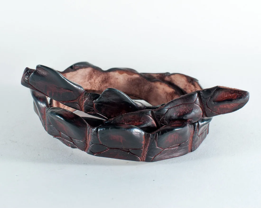 Crocodile Skin Hatband