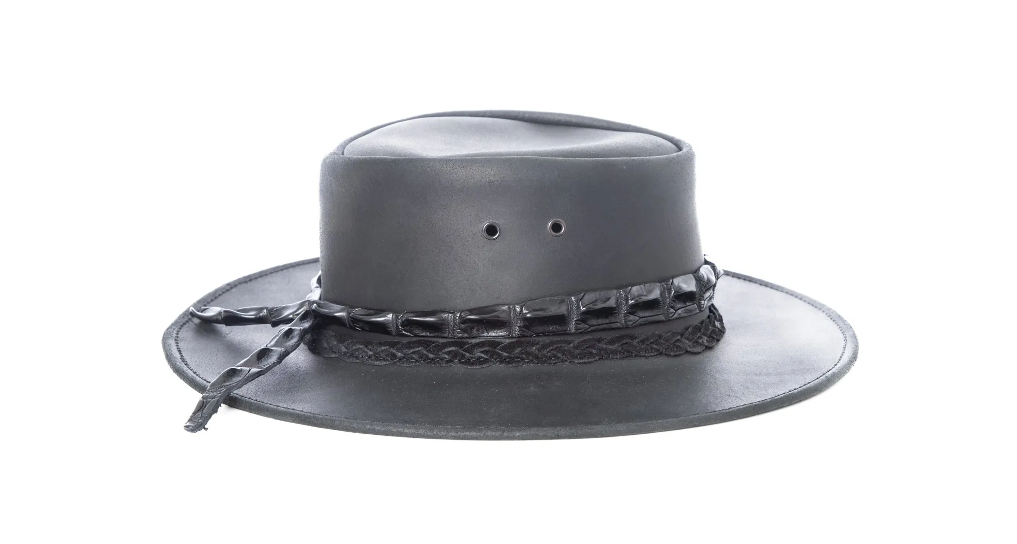 Crocodile Skin Hatband