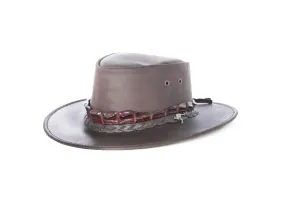 Crocodile Skin Hatband