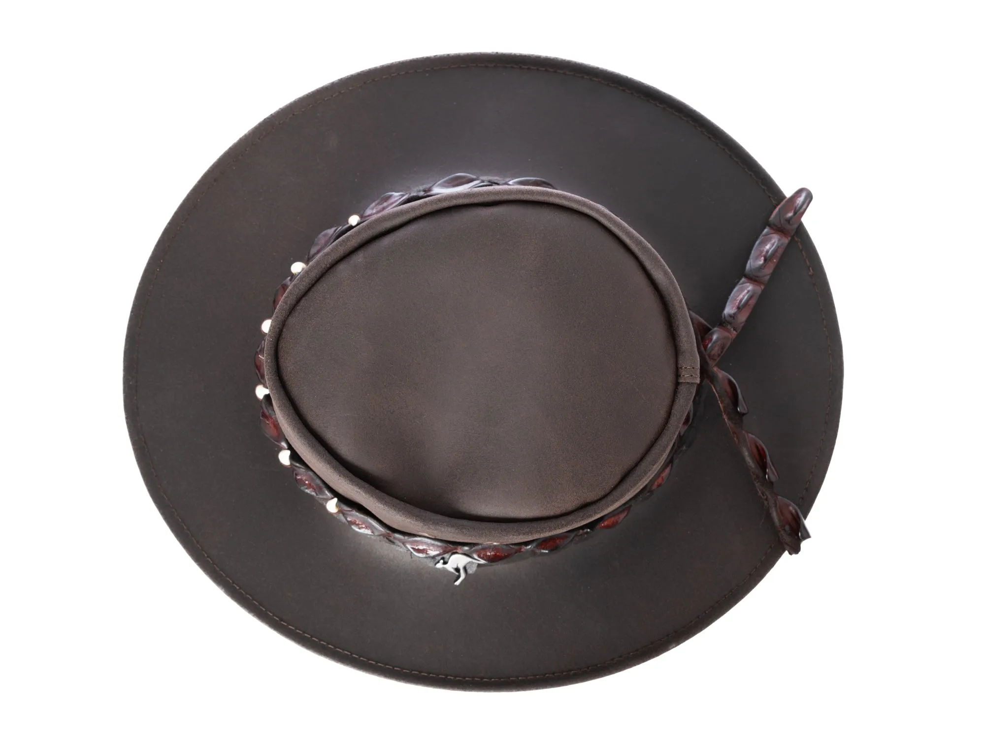Crocodile Skin Hatband
