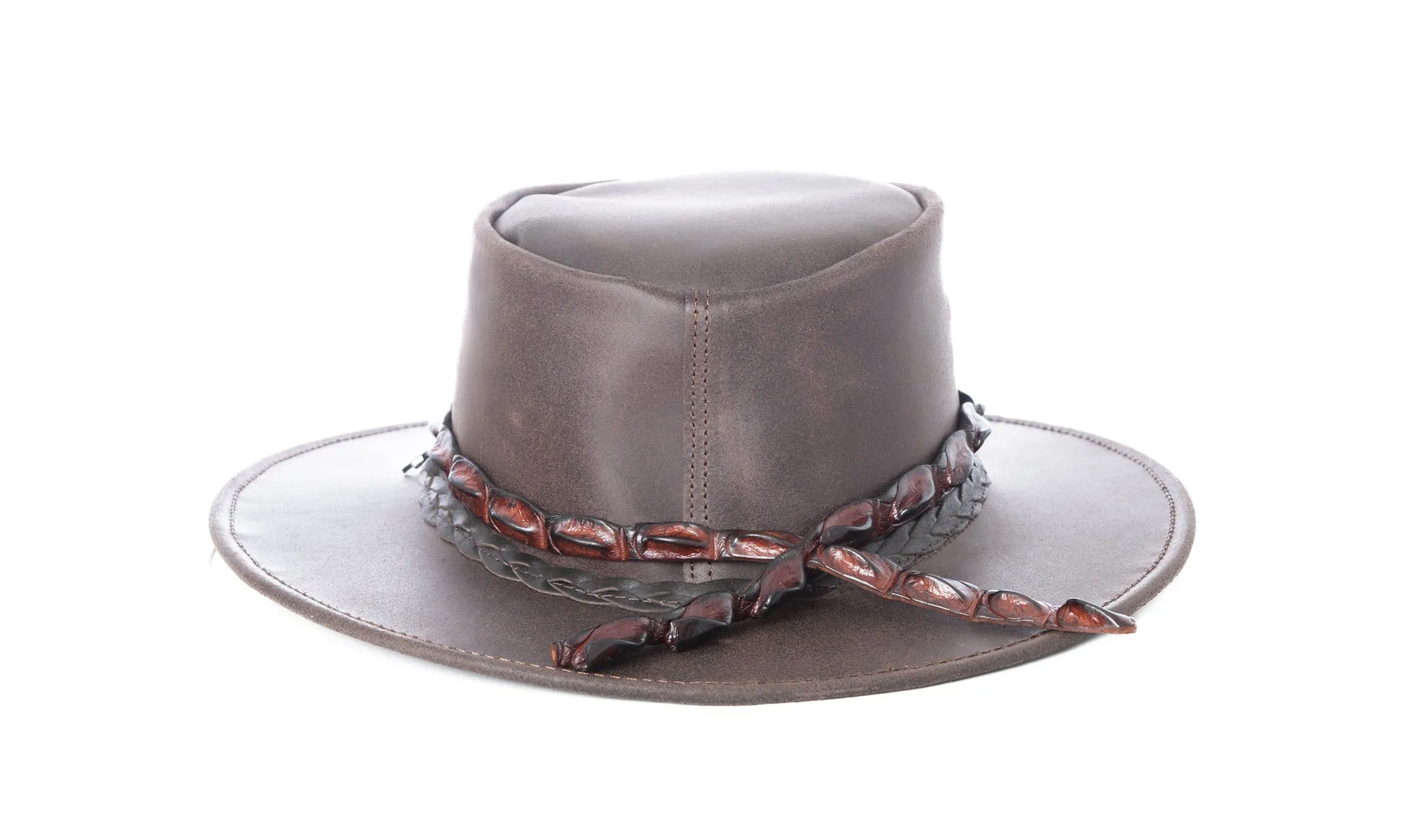 Crocodile Skin Hatband