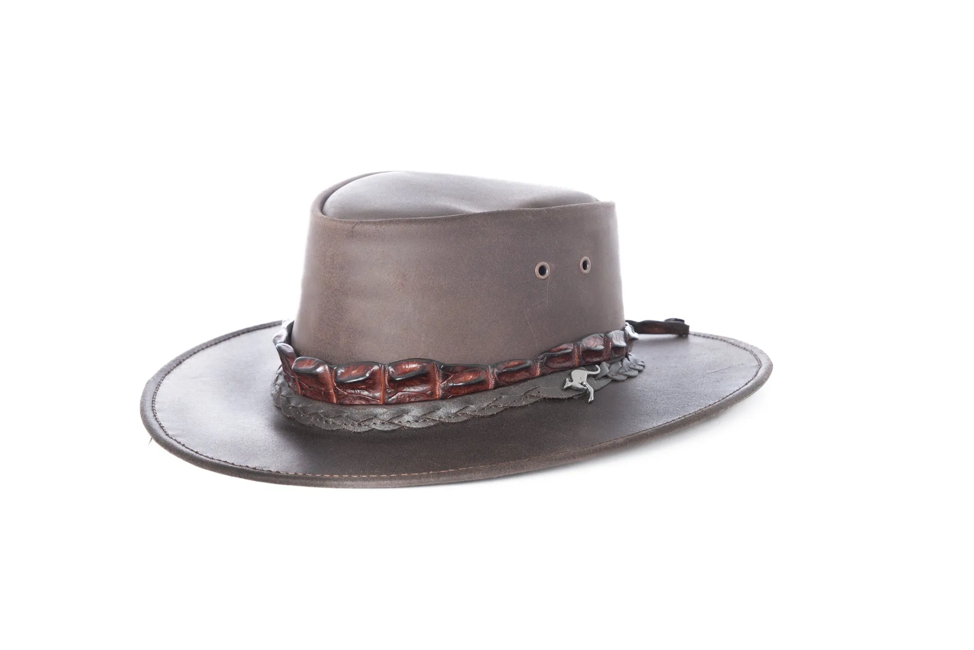 Crocodile Skin Hatband