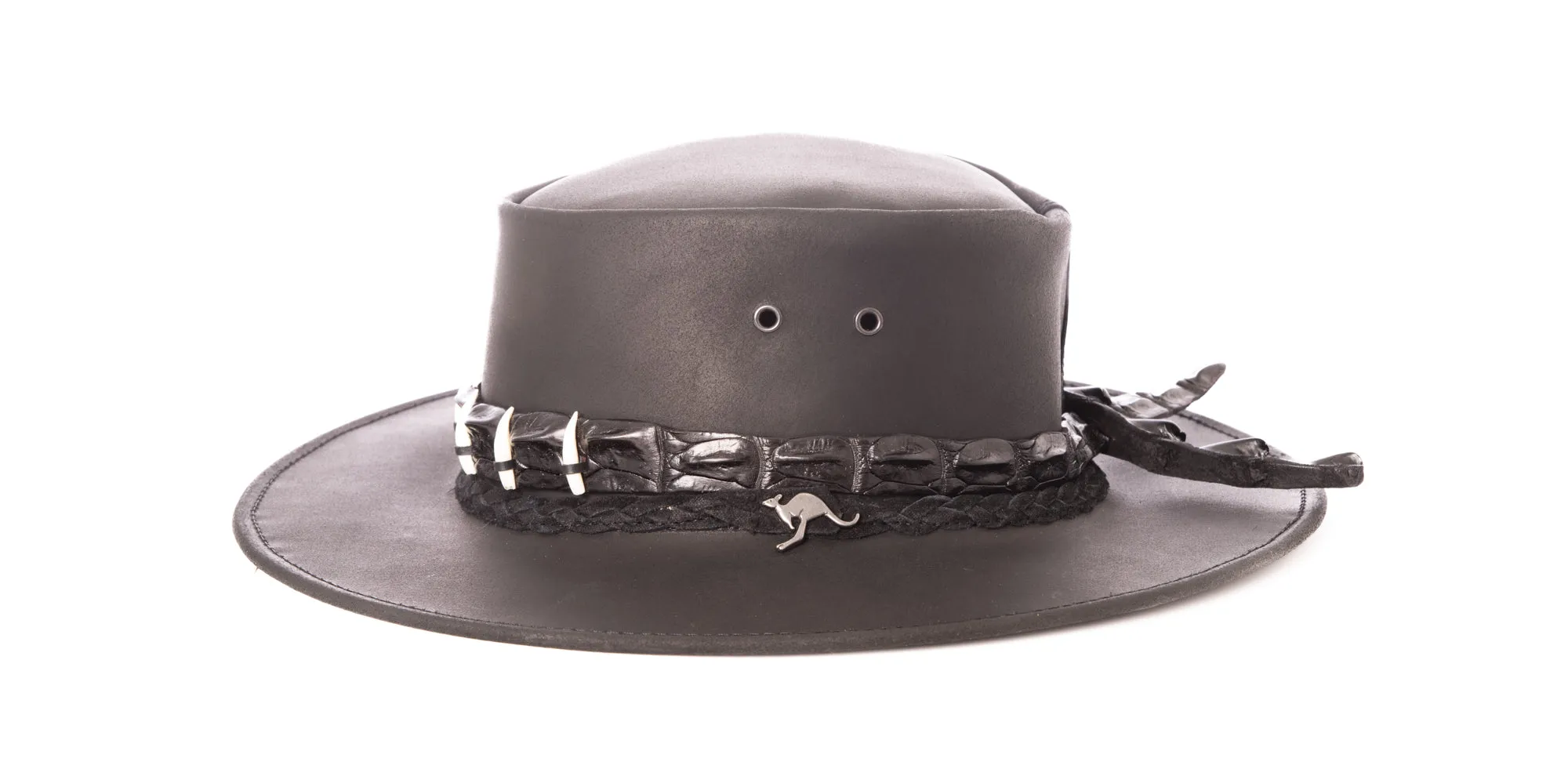 Crocodile Skin Hatband