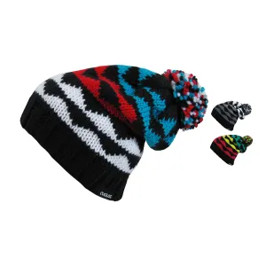 Cuglog K023 Long Cuffed K2 Slouch Knit Pom Pom Beanies Hats Winter Ski Caps