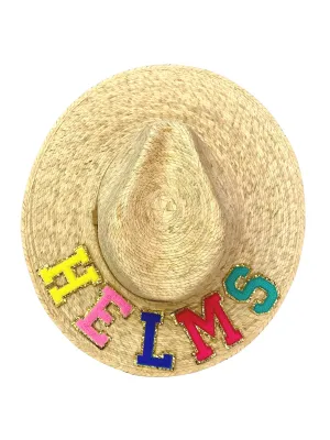 CUSTOM STRAW HAT