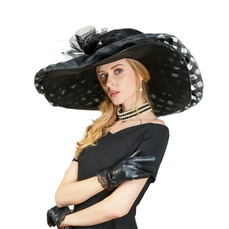 Derby Hats For Women: Flowers Summer Sun Hats