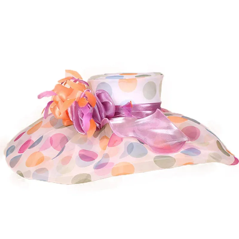 Derby Hats For Women: Flowers Summer Sun Hats
