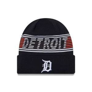 Detroit Tigers City Connect Navy Sport Knit Beanie Hat