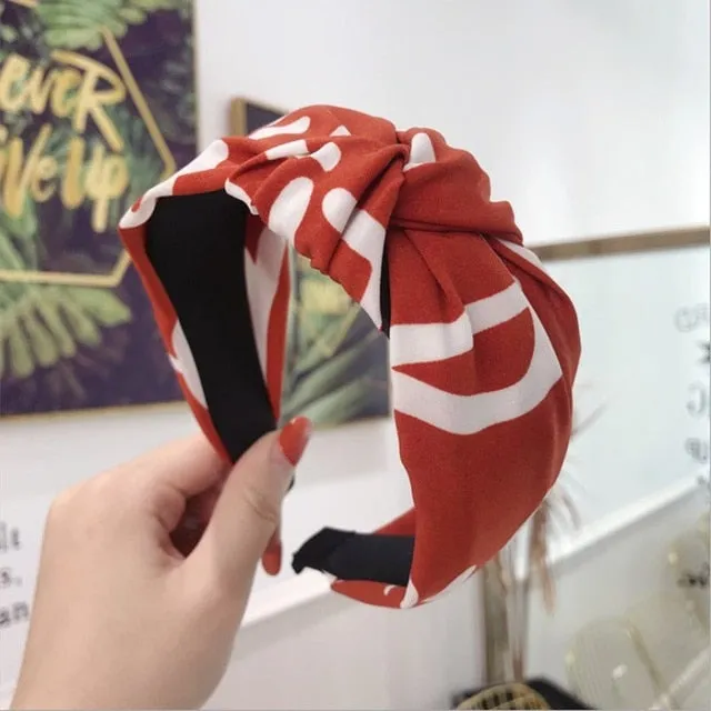 Fashion Wide-brimmed Headband Woman Accessory