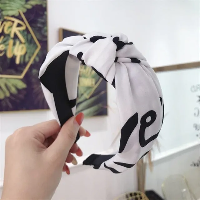Fashion Wide-brimmed Headband Woman Accessory