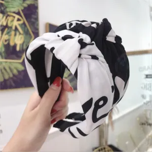 Fashion Wide-brimmed Headband Woman Accessory