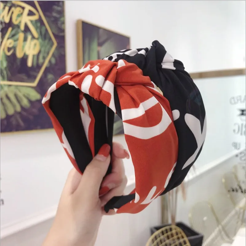 Fashion Wide-brimmed Headband Woman Accessory