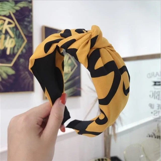 Fashion Wide-brimmed Headband Woman Accessory