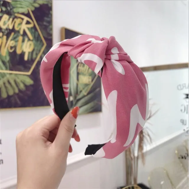 Fashion Wide-brimmed Headband Woman Accessory