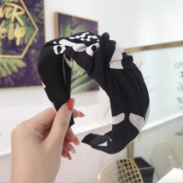 Fashion Wide-brimmed Headband Woman Accessory