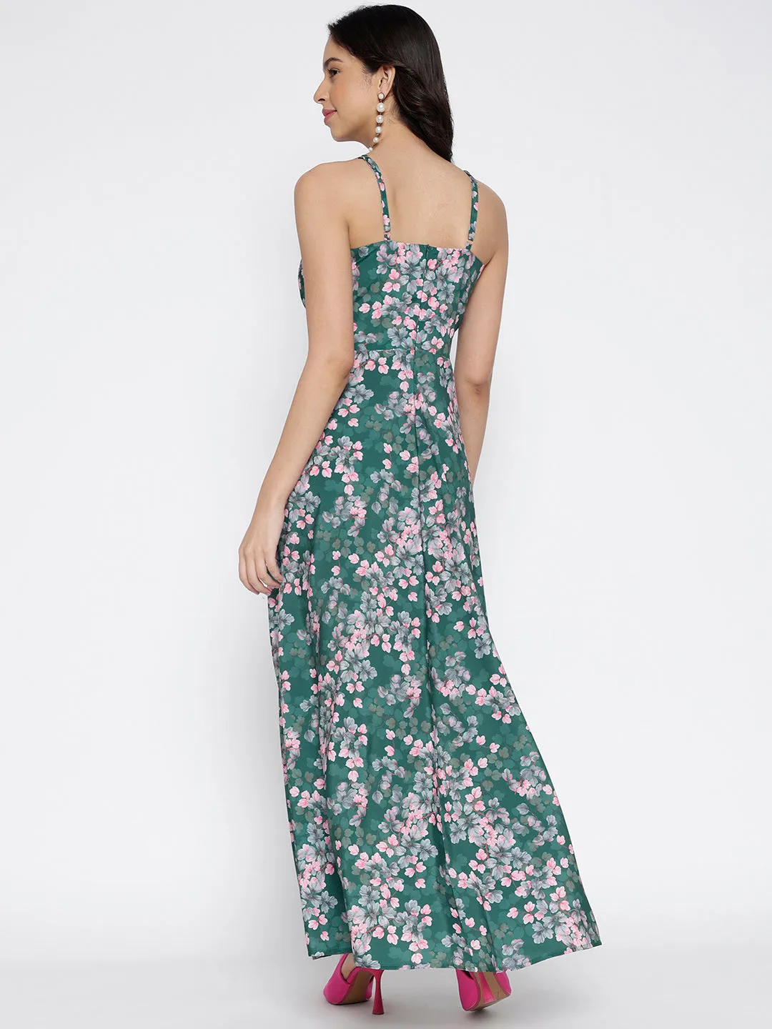 Floral Slit dress Maxi Dress