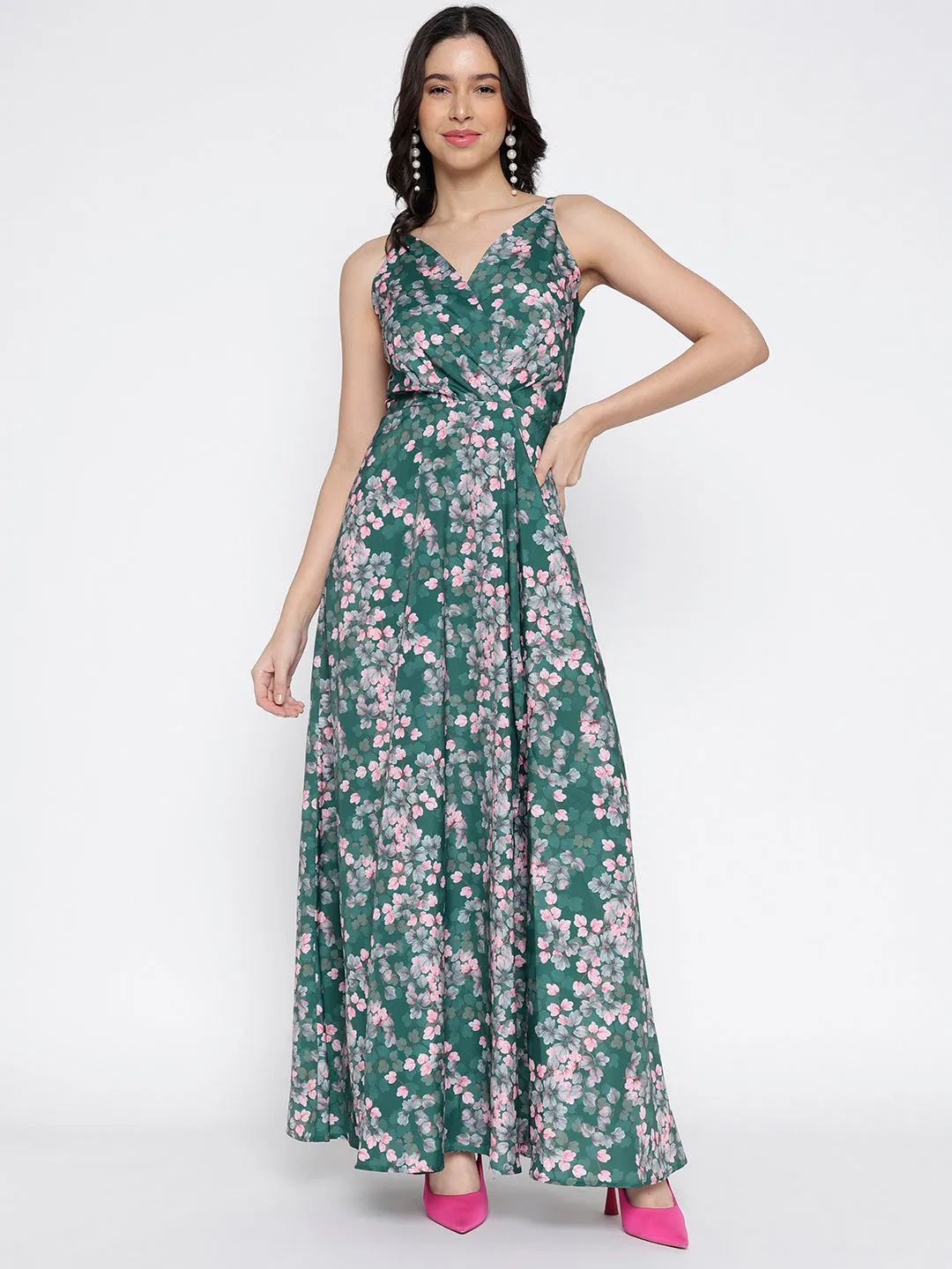 Floral Slit dress Maxi Dress