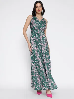 Floral Slit dress Maxi Dress