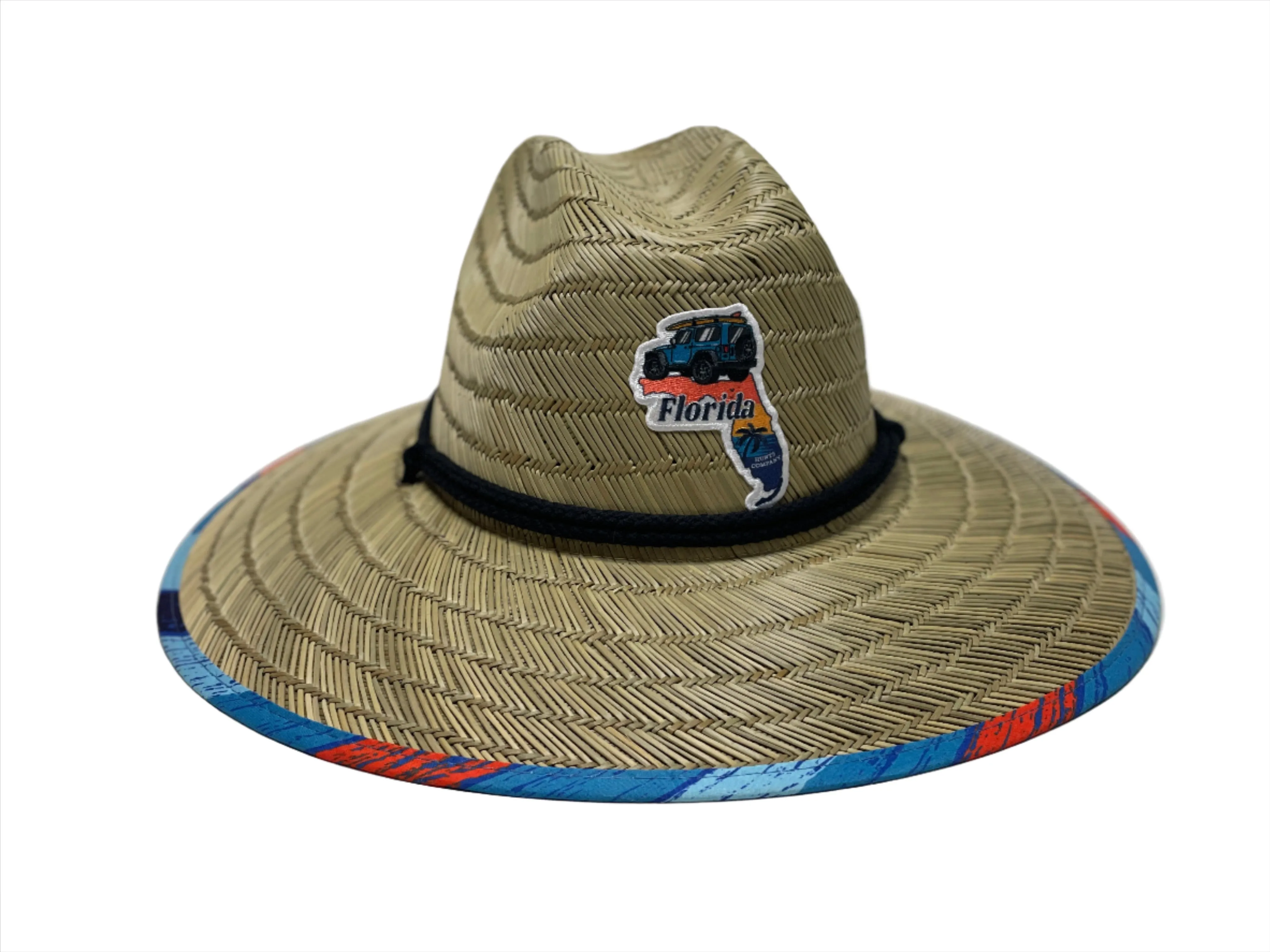 Florida Straw Lifeguard Hat