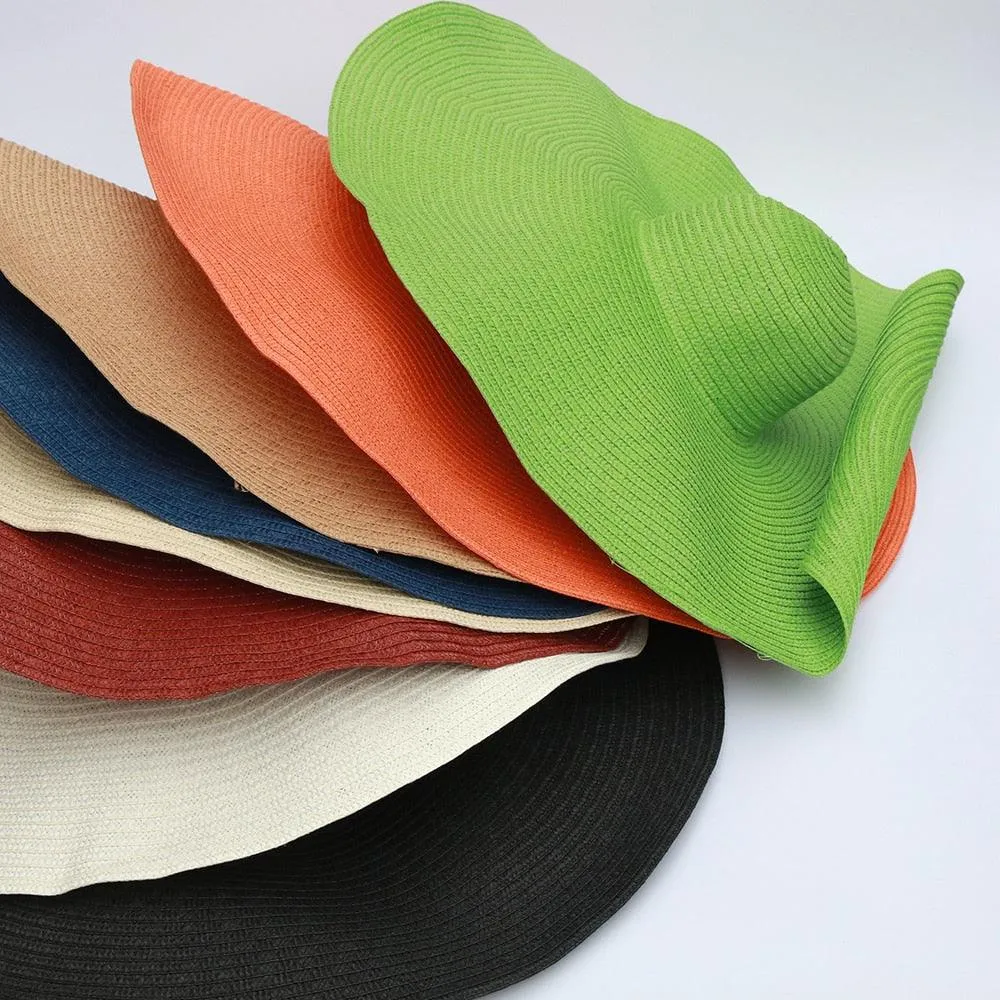 Foldable Women's Oversized Beach Hat