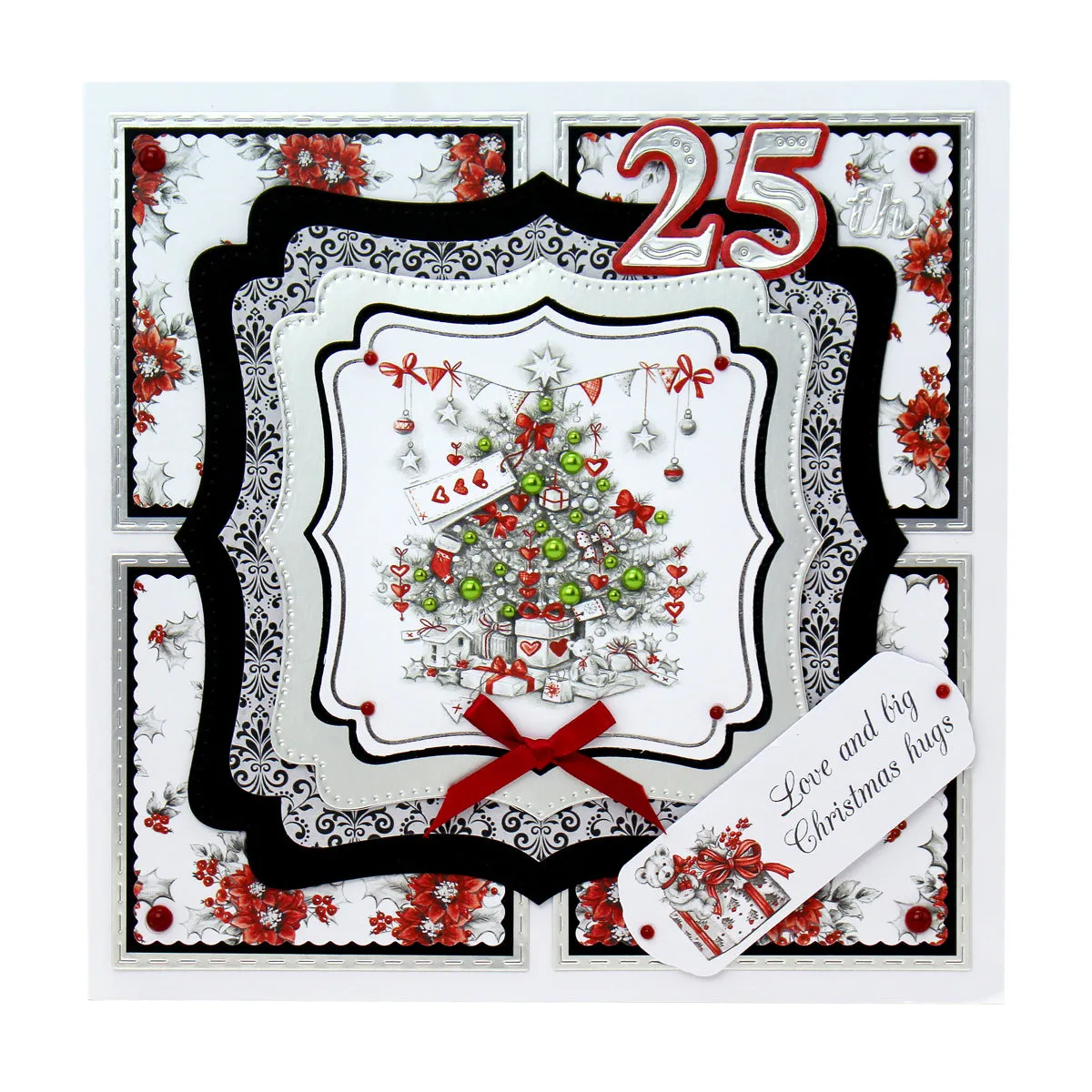 Greyscale Christmas 8x8 Designer Premium Paper Pack
