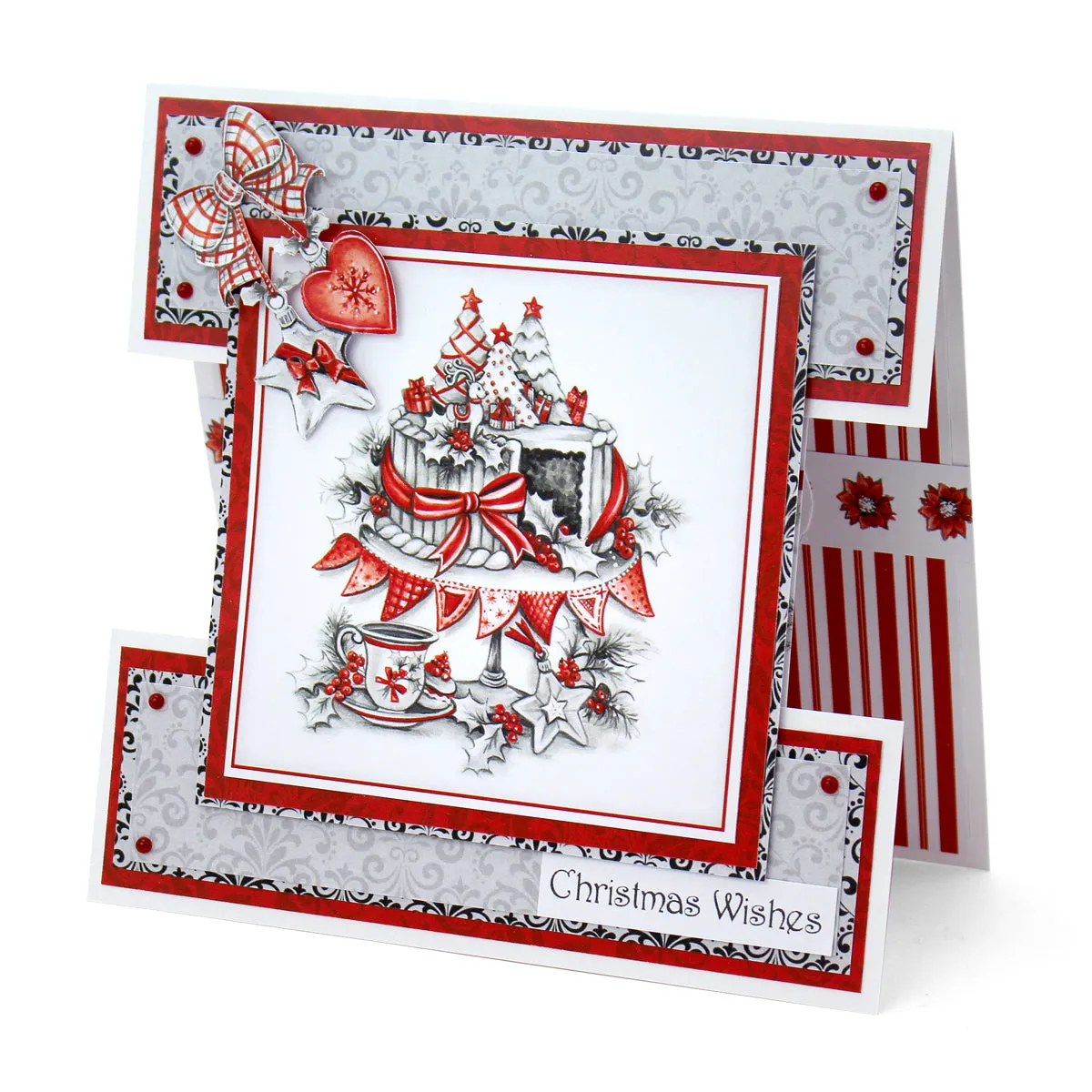 Greyscale Christmas 8x8 Designer Premium Paper Pack