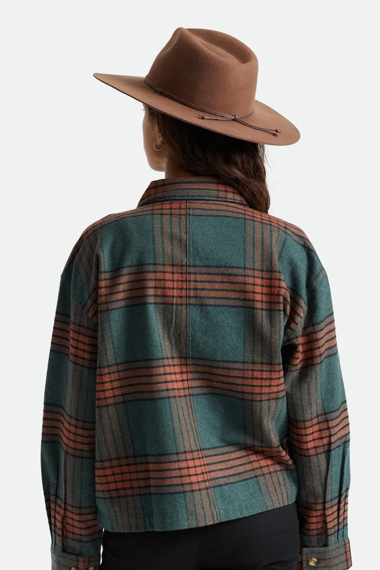 Hailey Fedora - Coffee