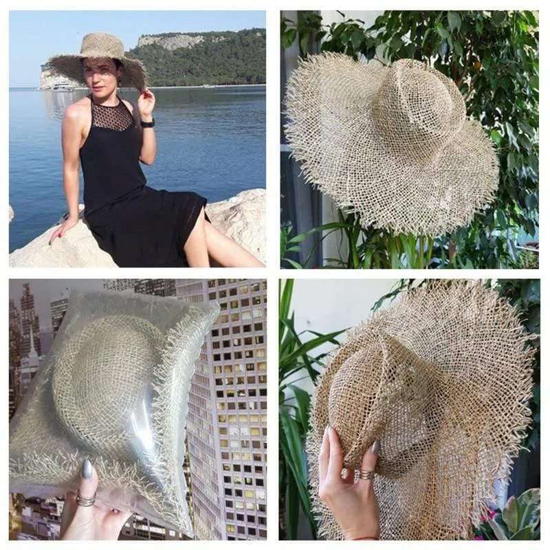LATWELNG Womens Straw Hat
