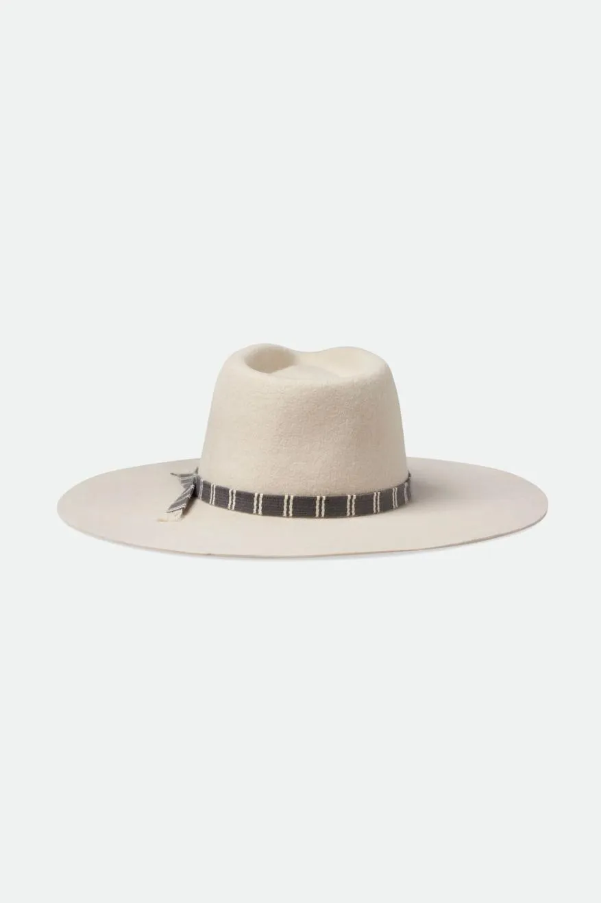 Leigh Felt Fedora - Dove