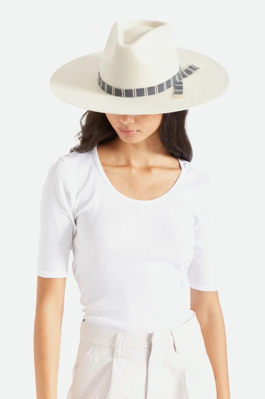 Leigh Felt Fedora - Dove