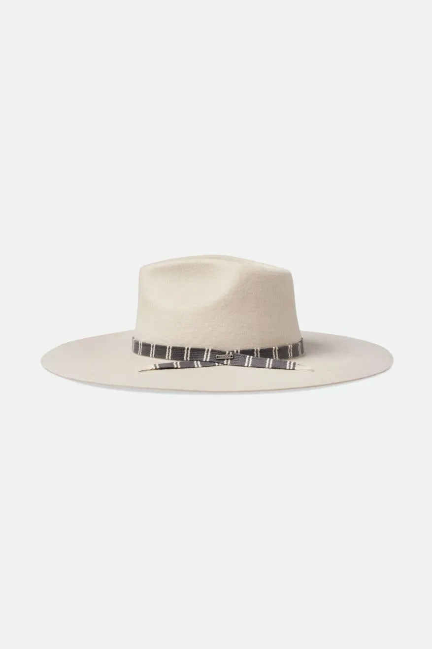 Leigh Felt Fedora - Dove