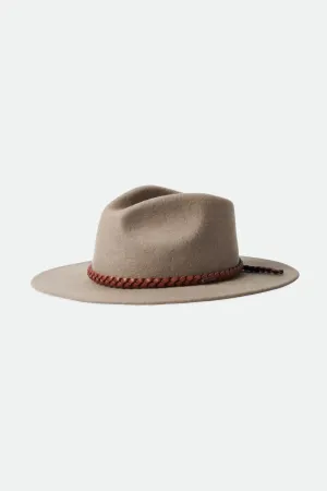 Messer Western Fedora - Heather Natural