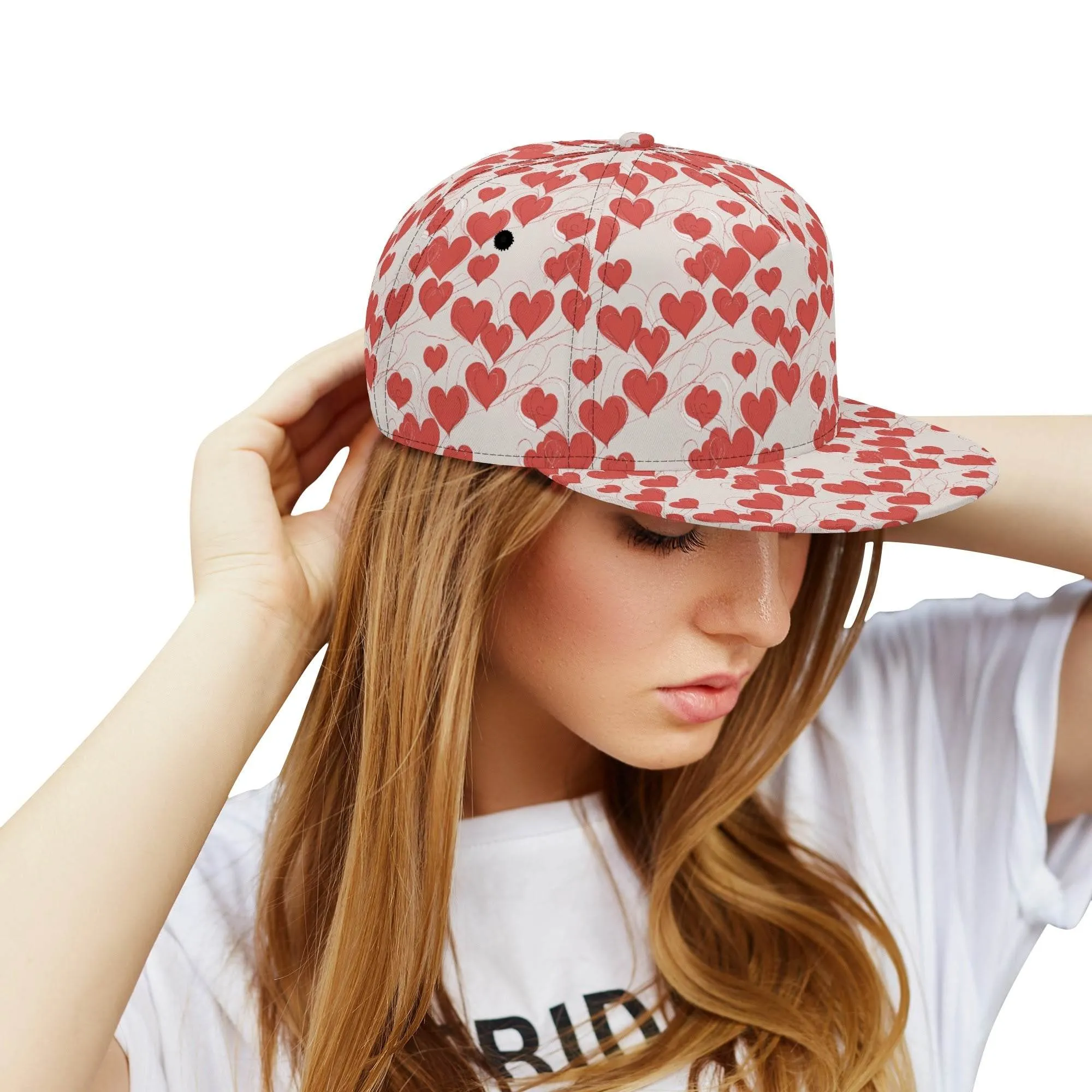 Minimal Hearts Unisex Classic Snapbacks