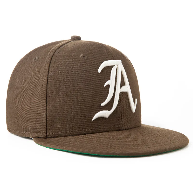 New Era  Anthem Calligraphy Walnut 59FIFTY Fitted Hat