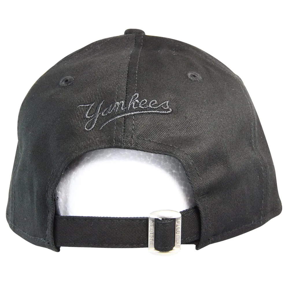 New Era New York Yankees 9FORTY Cap - Black/Black