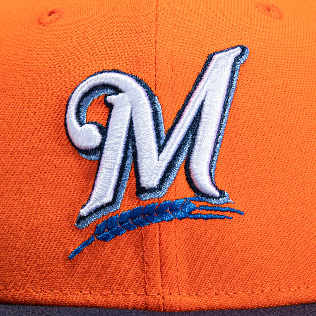 New Era  Orange Crush Milwaukee Brewers 2002 All Star Game 59FIFTY Fitted Hat
